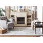 Safavieh Micro-Loop MLP505F 5" x 8" Light Grey and Ivory Area Rug, , large