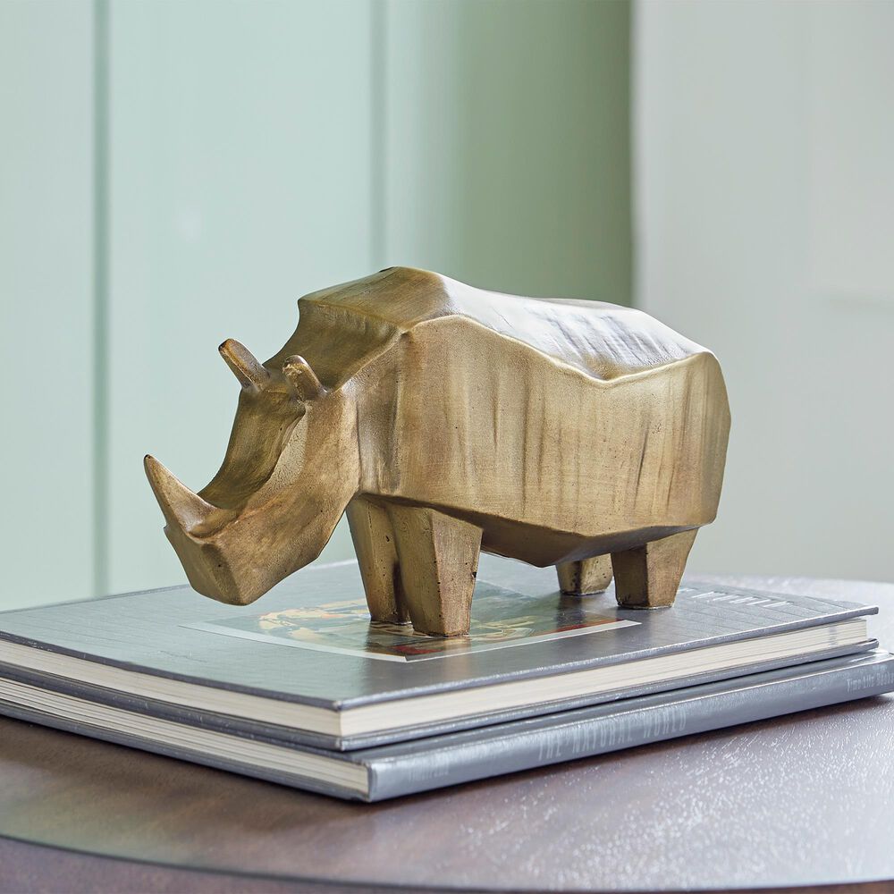 Ashley Gentwell Sculpture in Antique Gold, , large