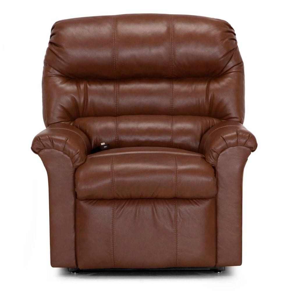 Moore Furniture Hewett Lift Recliner with Heat and Massage in Whiskey Brown, , large