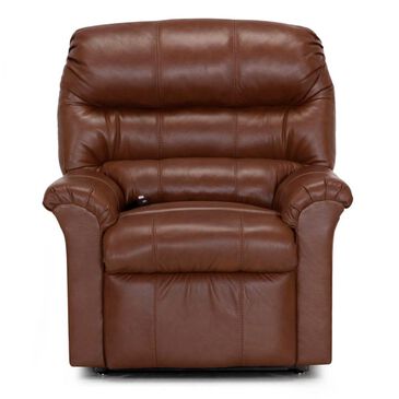 Moore Furniture Hewett Lift Recliner with Heat and Massage in Whiskey Brown, , large