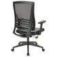 OSP Home Office Chair with Faux Leather Seat in Black, , large