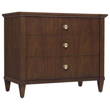 Hooker Furniture Archives 3-Drawer Nightstand in Walnut with USB Port, , large