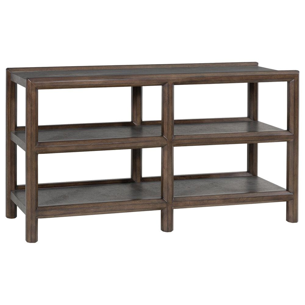 Ashley Kallenny Sofa Table in Dark Brown and Gray, , large