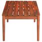 Hearth and Haven Bryan Outdoor Slatted Wood Coffee Table in Mahogany, , large