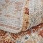 Feizy Pasha 9" x 12"8" Terracotta and Ivory Area Rug, , large