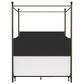Richlands Furniture McArthur Queen Metal and Upholstered Canopy Bed in  Brown and Bronze, , large