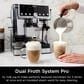 Shark Pro 4-in-1 Espresso Drip Coffee Maker in Black and Stainless Steel, , large