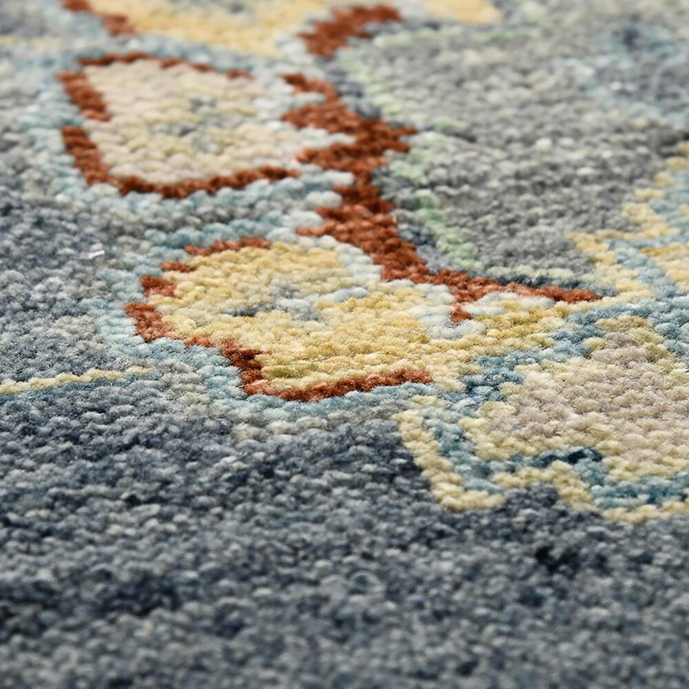Amer Rugs Jaigarh 2&#39; x 3&#39; Denim and Slate Area Rug, , large