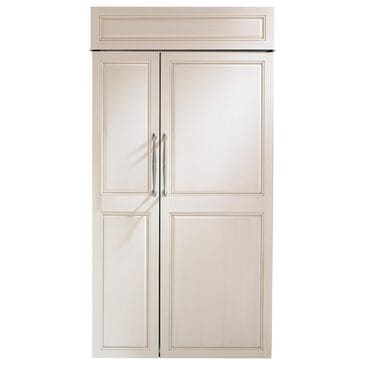 Monogram 42" Built-In Side by Side Refrigerator - Panel Sold Separately, , large