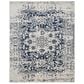 Safavieh Madison MAD603D-8 8" x 10" Cream/Navy Area Rug, , large