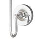 Vaxcel Kelsy 1-Light Bathroom Vanity in Chrome, , large