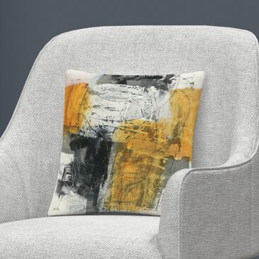 Timberlake Jane Davies "Action I" 16 x 16 Decorative Throw Pillow, , large