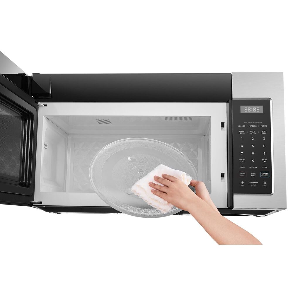 Midea 1.7 Cu. Ft. Over-the-Range Microwave in Stainless Steel, , large