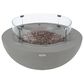 Elementi Fire Lunar Round Natural Gas Bowl Fire Table in Gray, , large