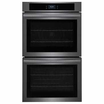 Frigidaire 30" Double Electric Wall Oven with Fan Convection in Black Stainless Steel, , large