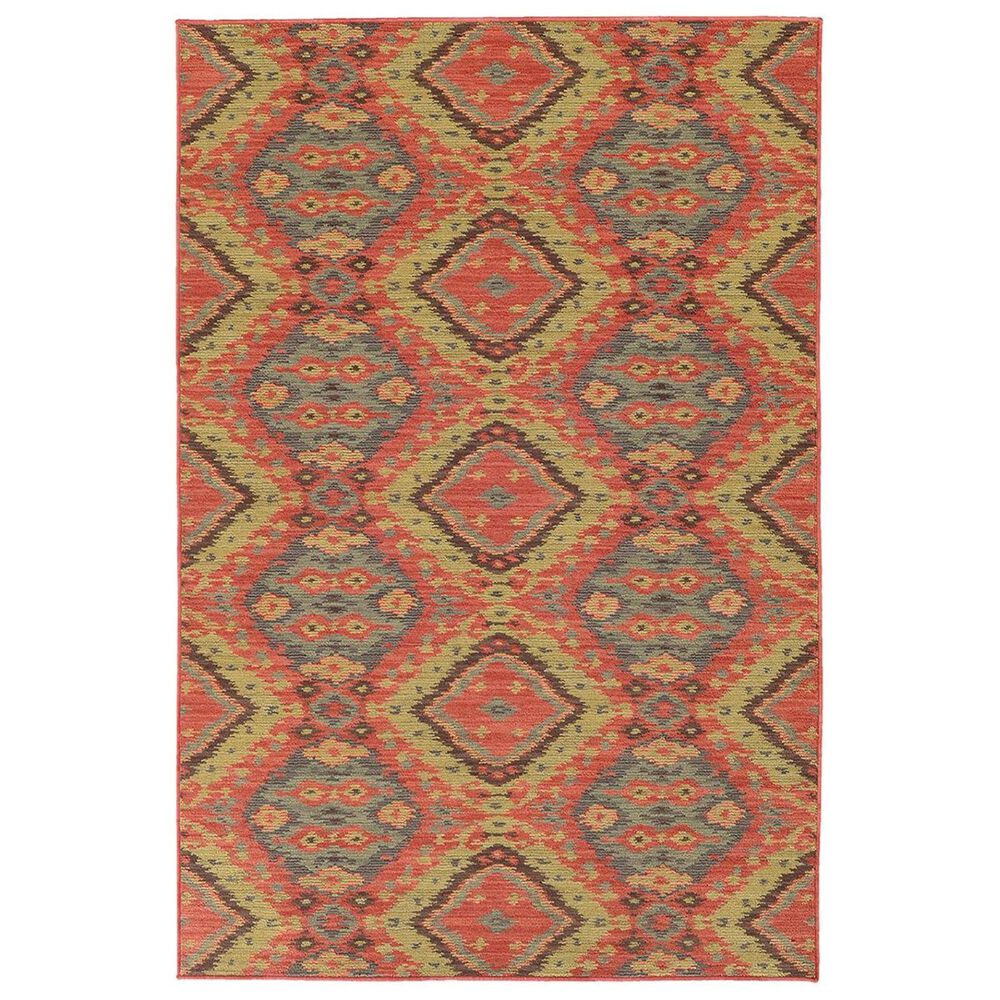 Oriental Weavers Cabana 621C2 7"10" x 10"10" Pink Area Rug, , large