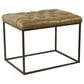 Kinfine Small Ottoman in Light Brown, , large