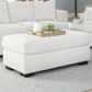 Peak Living Ottoman in Patagonia Sand, , large