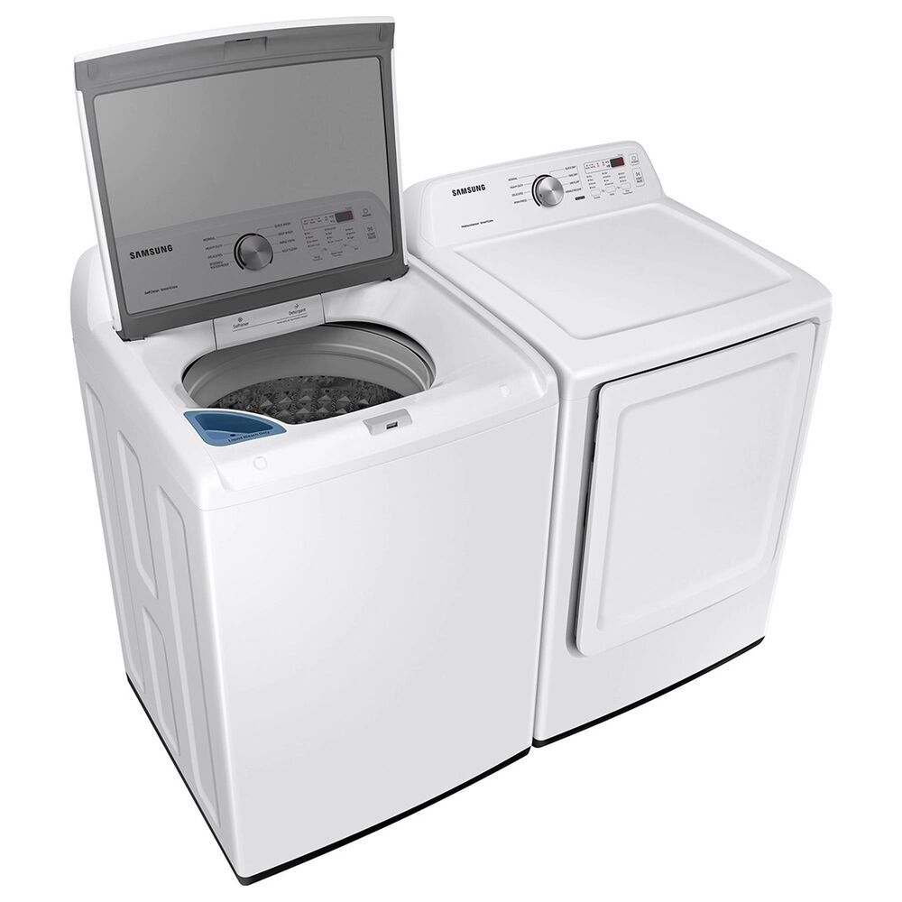 Samsung 4.4 Cu. Ft. Top Load Washer and 7.2 Cu. Ft. Electric Dryer