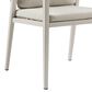 Hearth and Haven Wicker Rattan Woven Patio Dining Chair in Gray (Set of 2), , large