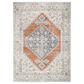 Nourison Astra Machine Washable ASW11 5"3" x 7" Grey and Multicolor Area Rug, , large
