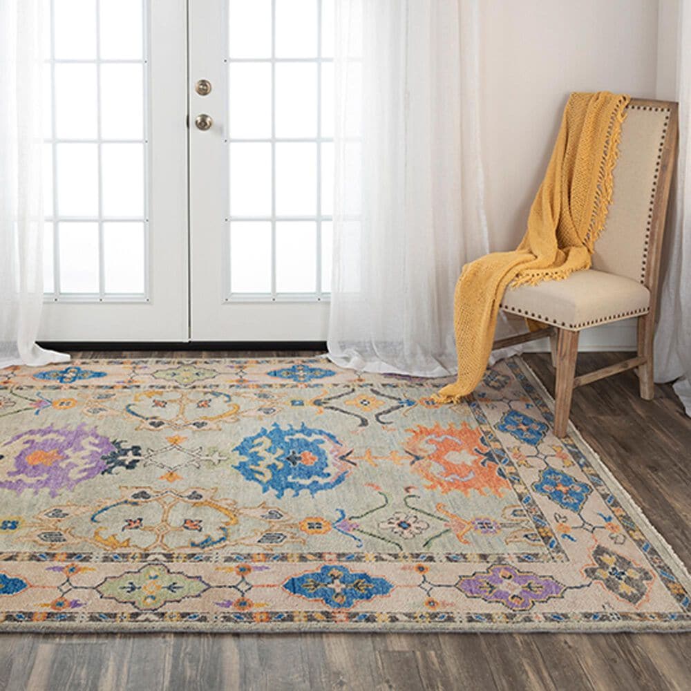 RIZZY Envision 10&#39; x 14&#39; Gray and Ivory Area Rug, , large