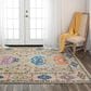 RIZZY Envision 10" x 14" Gray and Ivory Area Rug, , large