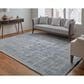 Feizy Eastfield 69A8F 8" x 10" Blue and Silver Area Rug, , large