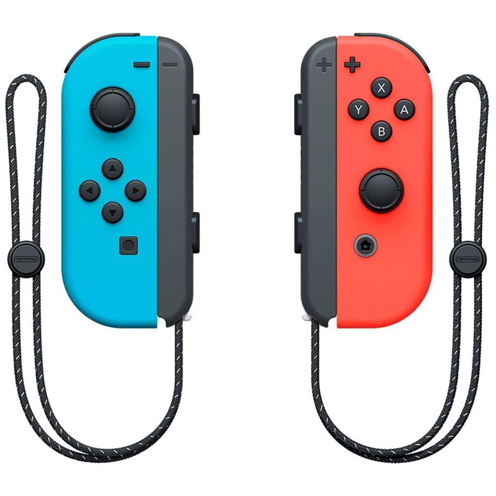 Nintendo Switch &#40;OLED&#41; with Neon Red &amp; Blue Joy-Con, , large