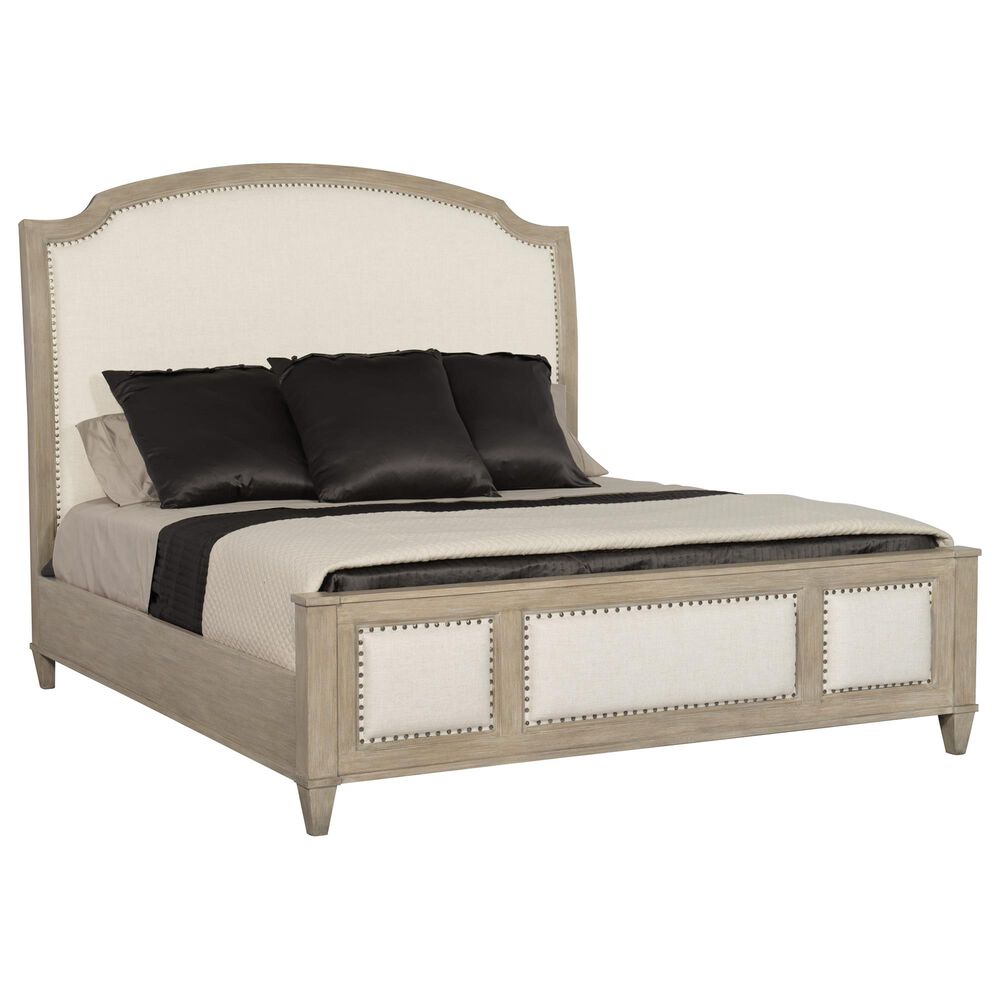 Bernhardt Santa Barbara King Upholstered Sleigh Bed in Sandstone, , large