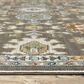 Oriental Weavers Keira Grey and Multicolor 9"10" x 12"10" Area Rug, , large