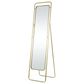 Maple and Jade Rectangular Floor Mirror in Gold, , large