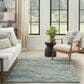 Nourison Graceful 5"3" x 7"3" Blue Area Rug, , large