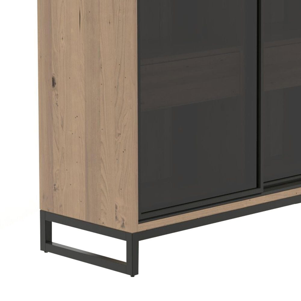Declan Dining Loft 2-Door Buffet in Pecan Washed and Smoked, , large