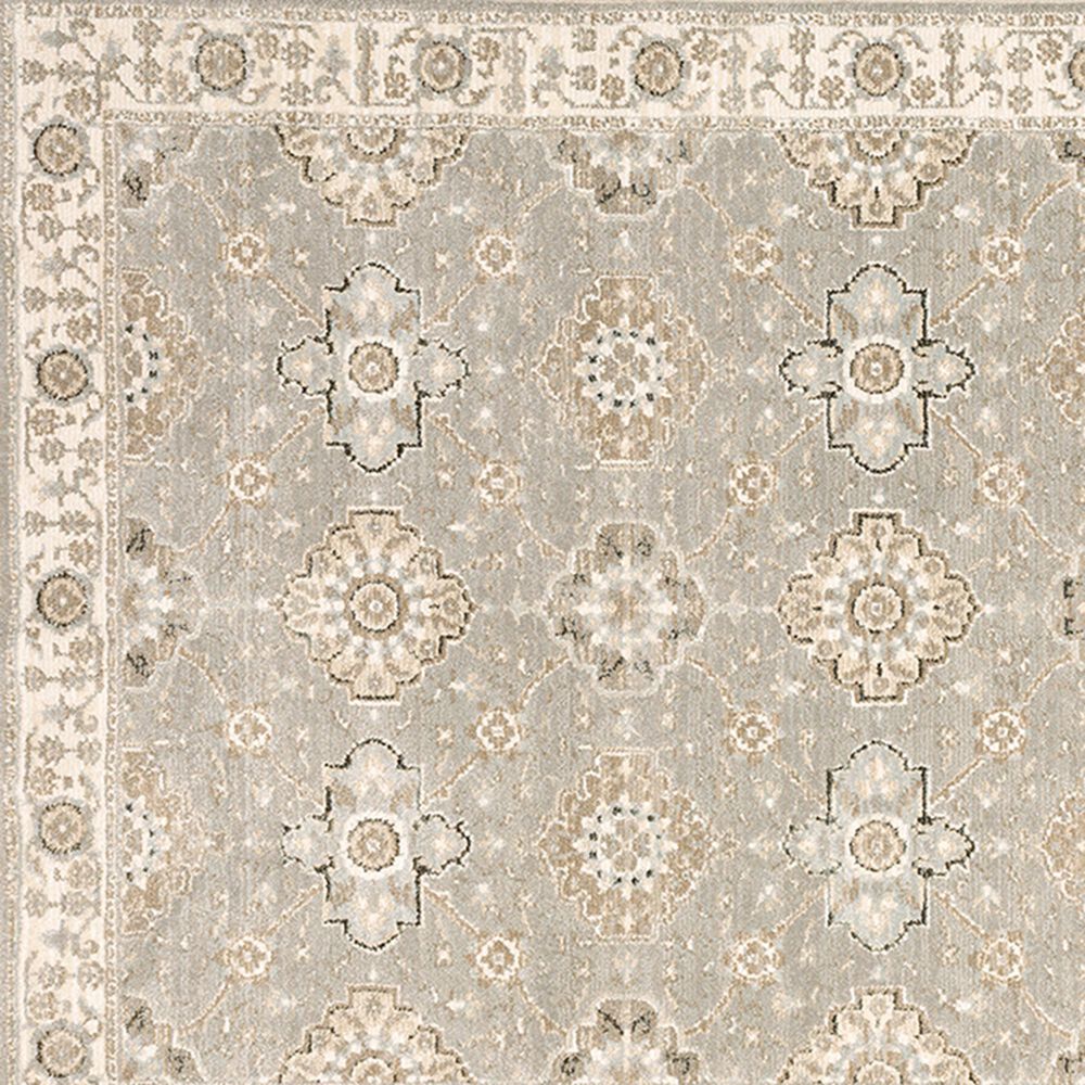 Oriental Weavers Andorra Floral 8929H 8&#39;6&quot; x 11&#39;7&quot; Gray Area Rug, , large