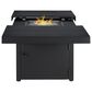 Plank And Hide Co 34" Square Firepit Top & Base in Black, , large