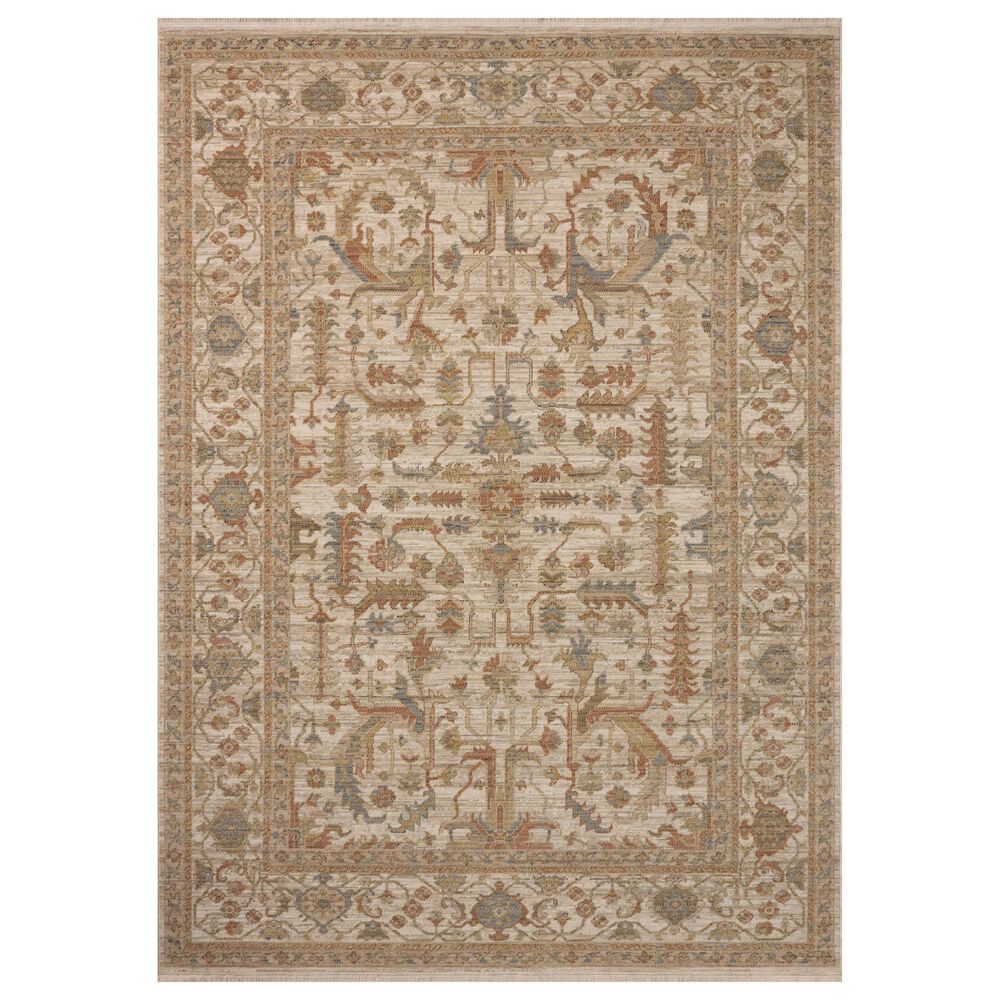 Loloi Reign Ivory and Sunset 10" x 12"7" Area Rug, , large