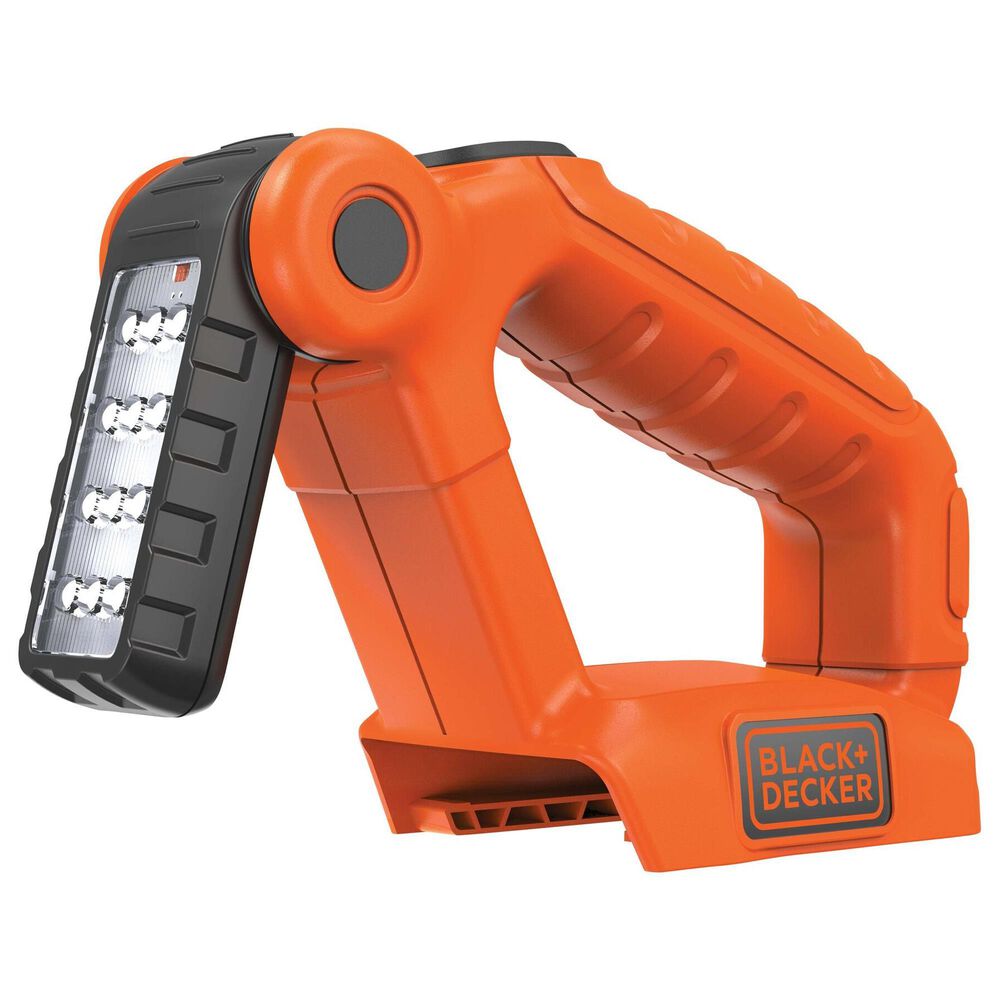 Black &amp; Decker 20V Max 70 Lumens LED Work Light in Black and Orange, , large