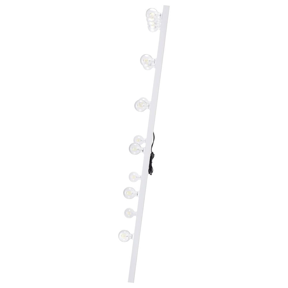 Coaster Zayan Floor Mirror in White Gloss, , large