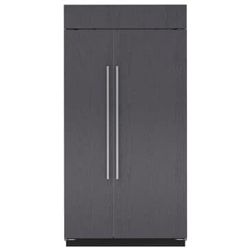 Sub Zero 24.5 Cu. Ft.Classic Side-by-Side Refrigerator with Internal Dispenser in Panel Ready, , large