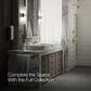 Kohler Parallel Widespread Bathroom Sink Faucet in Vibrant French Gold, , large