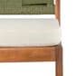 Hearth and Haven Outdoor Bar Stool with Green Wicker Back in Cream (Set of 2), , large