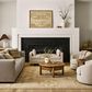 Surya Kunal Tan 9" x 12" Area Rug, , large