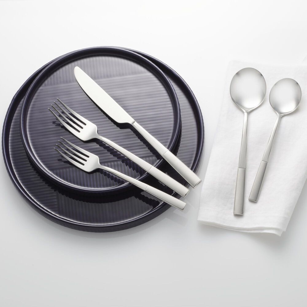 Oneida Modulus 20-Piece Flatware Set in Stainless Steel, , large