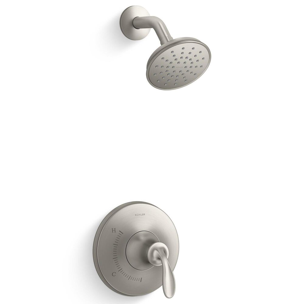 Kohler Bellera Rite-Temp Shower Trim Kit in Vibrant Brushed Nickel, , large