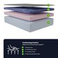 Hearth and Haven GhostBed 14" Memory Foam King Mattress, , large