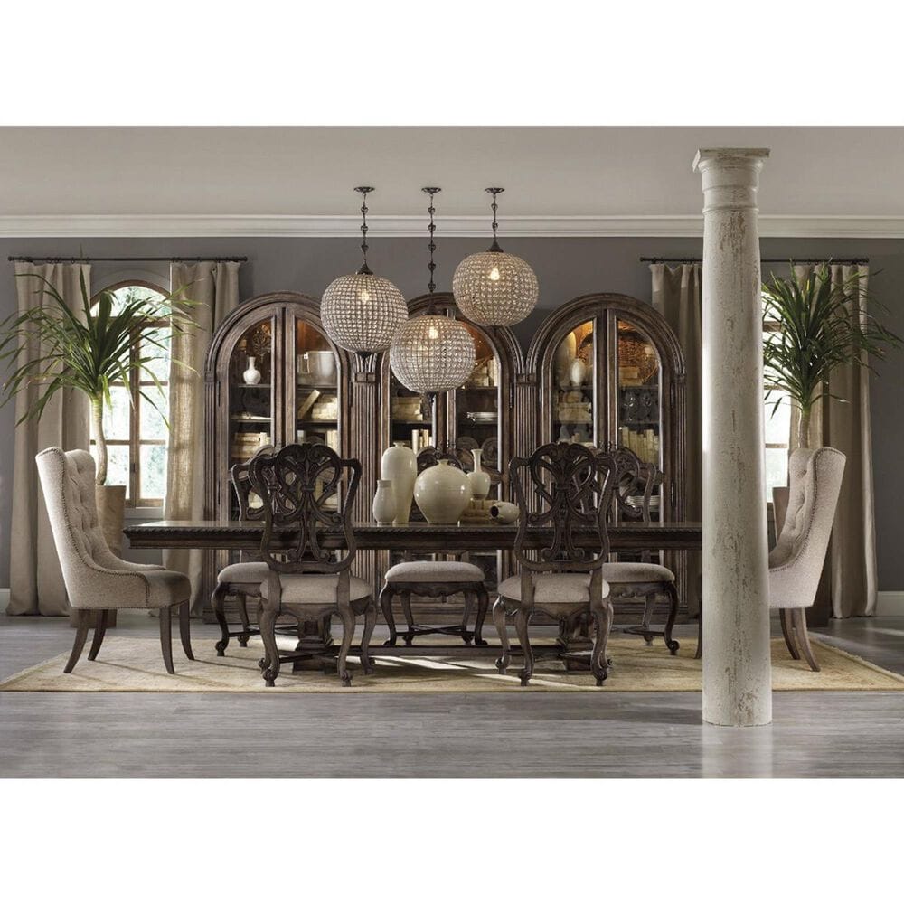 Hooker Furniture Rhapsody Dining Chair with Reclaimed Natural Legs in Beige &#40;Set of 2&#41;, , large