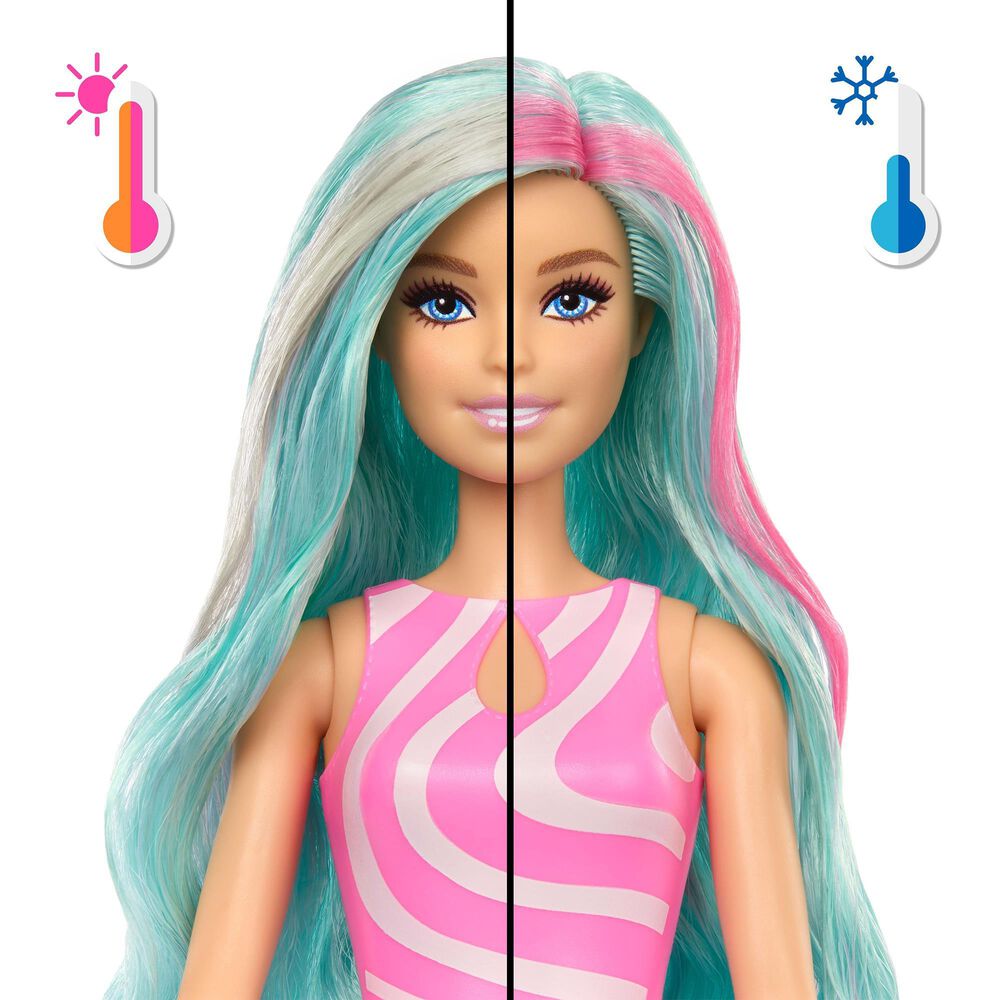 Barbie Pop Reveal Sea Slushy Series Doll in Blue, , large