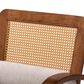 Baxton Studio Sage Arm Chair in Light Grey, , large