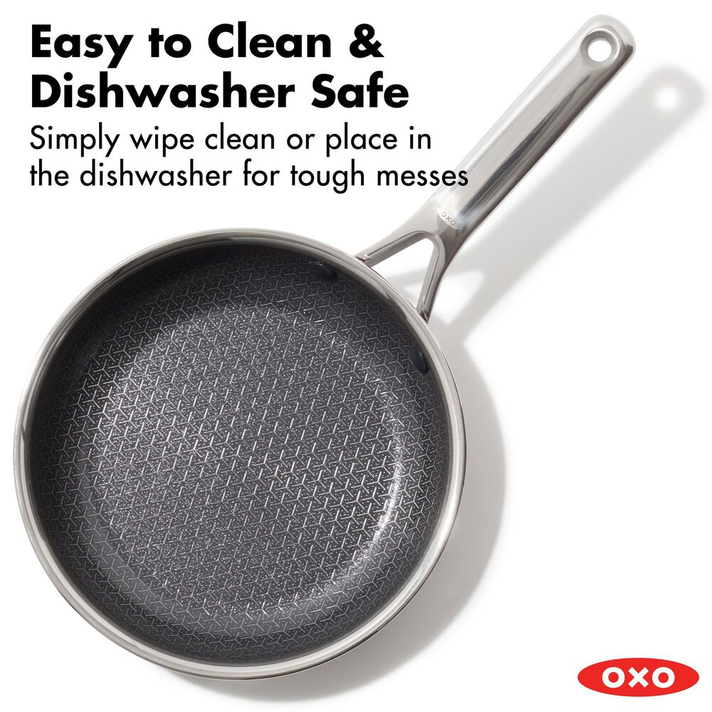 Green Pan Trident Hybrid 10" Nonstick Open Frypan in Stainless Steel, , large